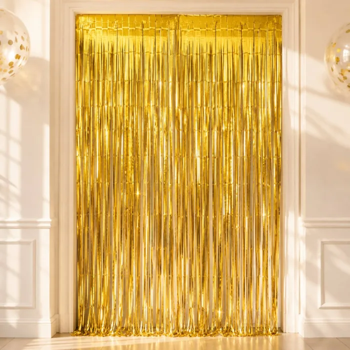 2 Frill Curtain add-on for Classic Blue & White Birthday Decoration in Delhi